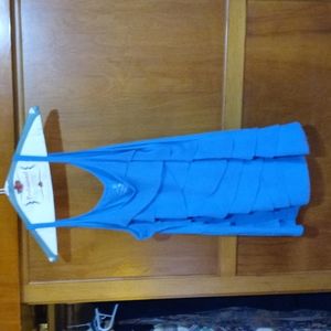 Royal blue top